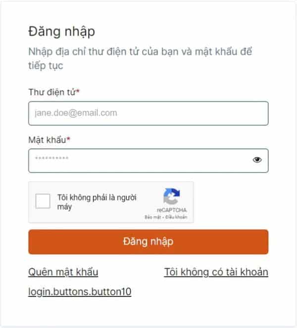 Đăng ký tài khoản VFS Global