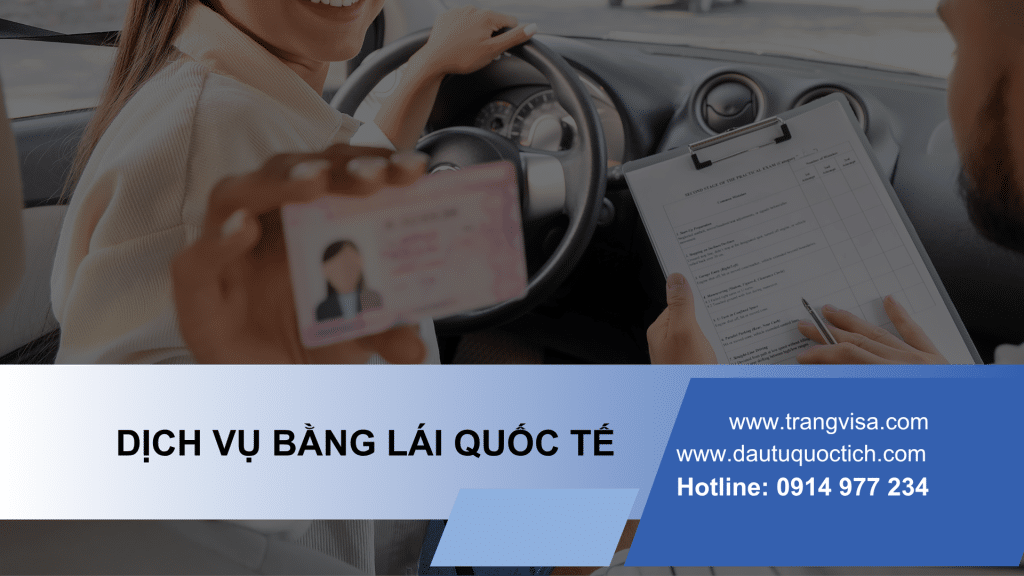 Dịch vụ bằng lái xe quốc tế