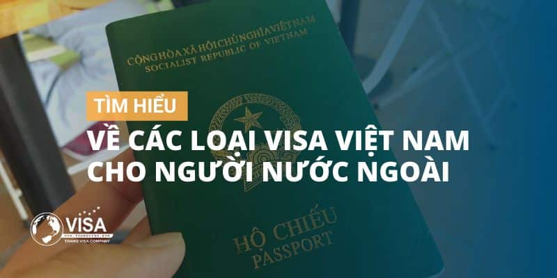 Các loại visa Việt Nam