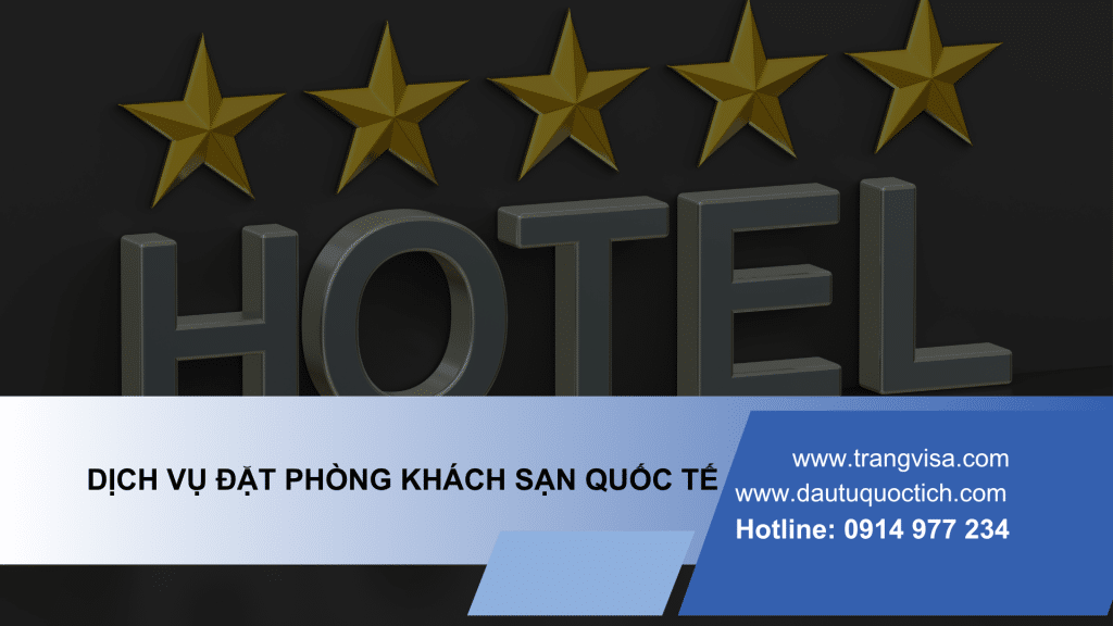 Dịch vụ đặt phòng khách sạn quốc tế