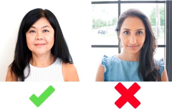 Hình nền cho ảnh visa Mỹ