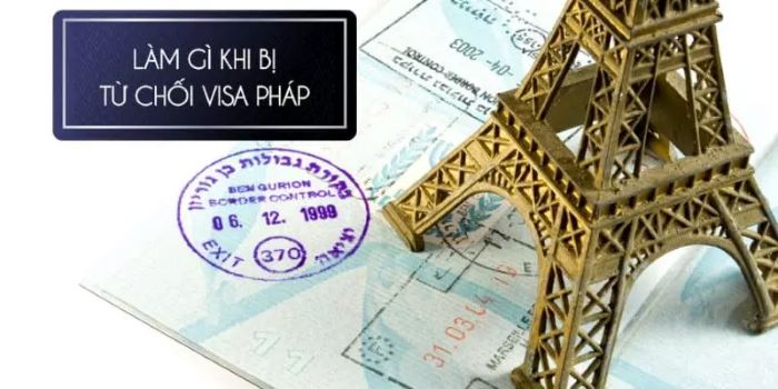 Làm gì khi visa Pháp bị rớt
