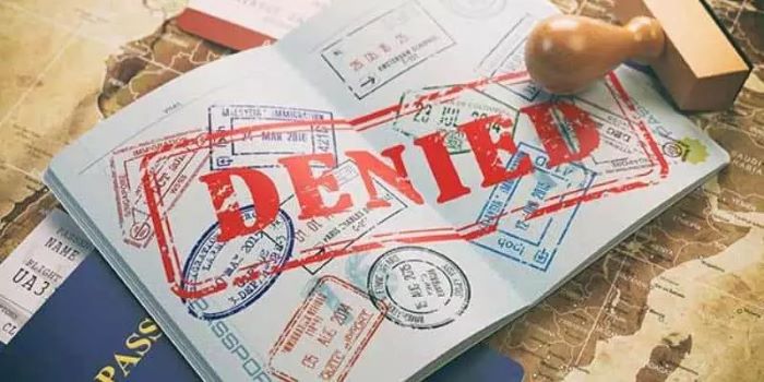 bị rớt visa Pháp