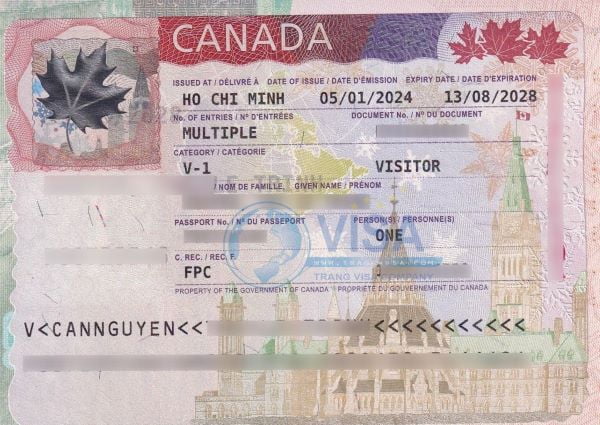 Visa Canada nhập cảnh nhiều lần - Multiple Entry