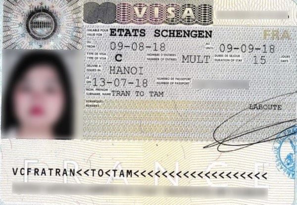 Visa thăm thân Pháp