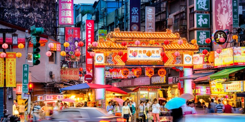Chợ đêm ở Đài Loan là địa điểm ưa thích của khách du lịch đến